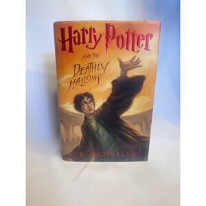 Harry Potter and the Deathly Hallows -1st edition, RARE PINK jacket with errors